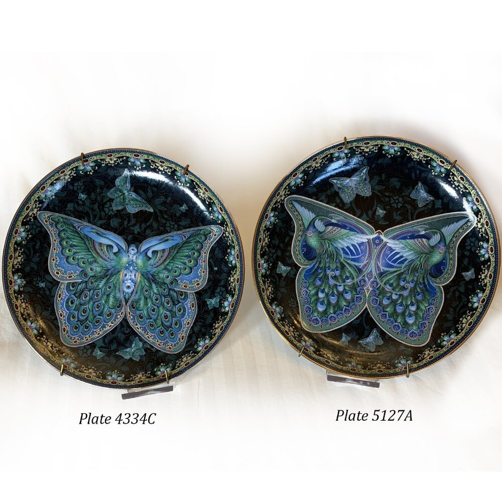 2 Jade Treasures Collectors Plates from Bradford Exchange